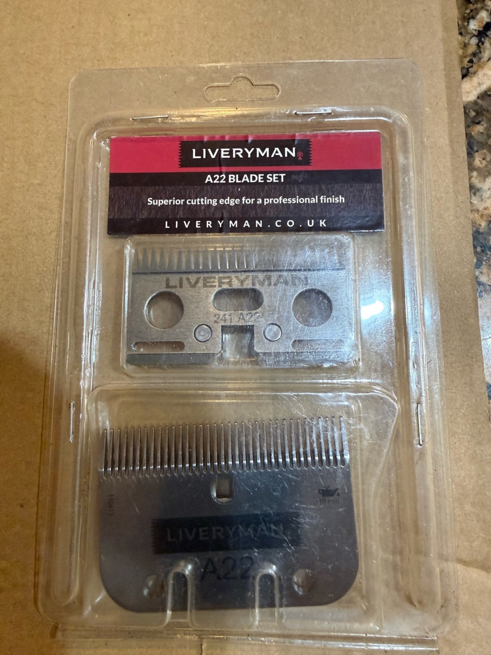 Liveryman phoenix fine blades NEW replacement blades for clipping horse